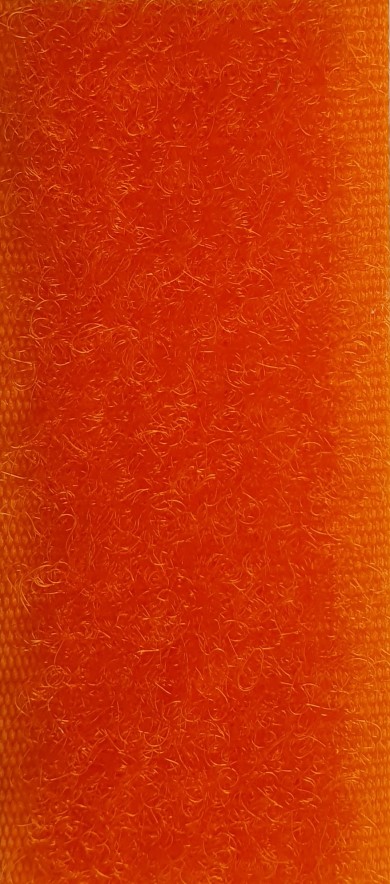 Flauschband Nylon 20mm orange