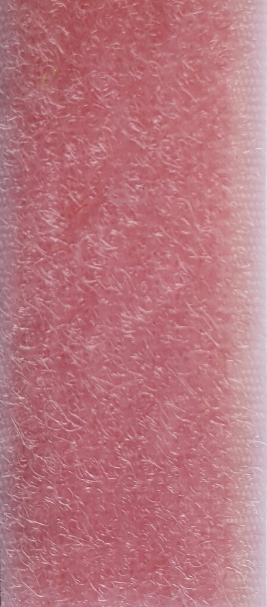 Flauschband Nylon 20mm rosa