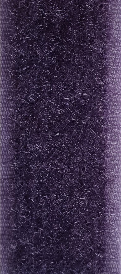 Flauschband Nylon 20mm violett
